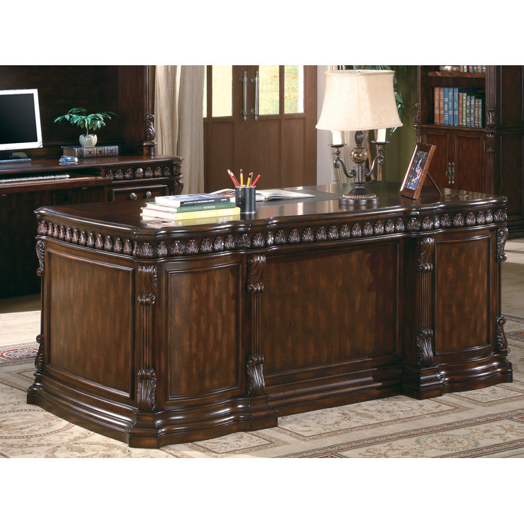 Astoria Grand Addilyn Executive Desk Wayfair Canada